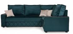 Угловой диван-кровать с сектором «Баклер» подлокотник декоративный
